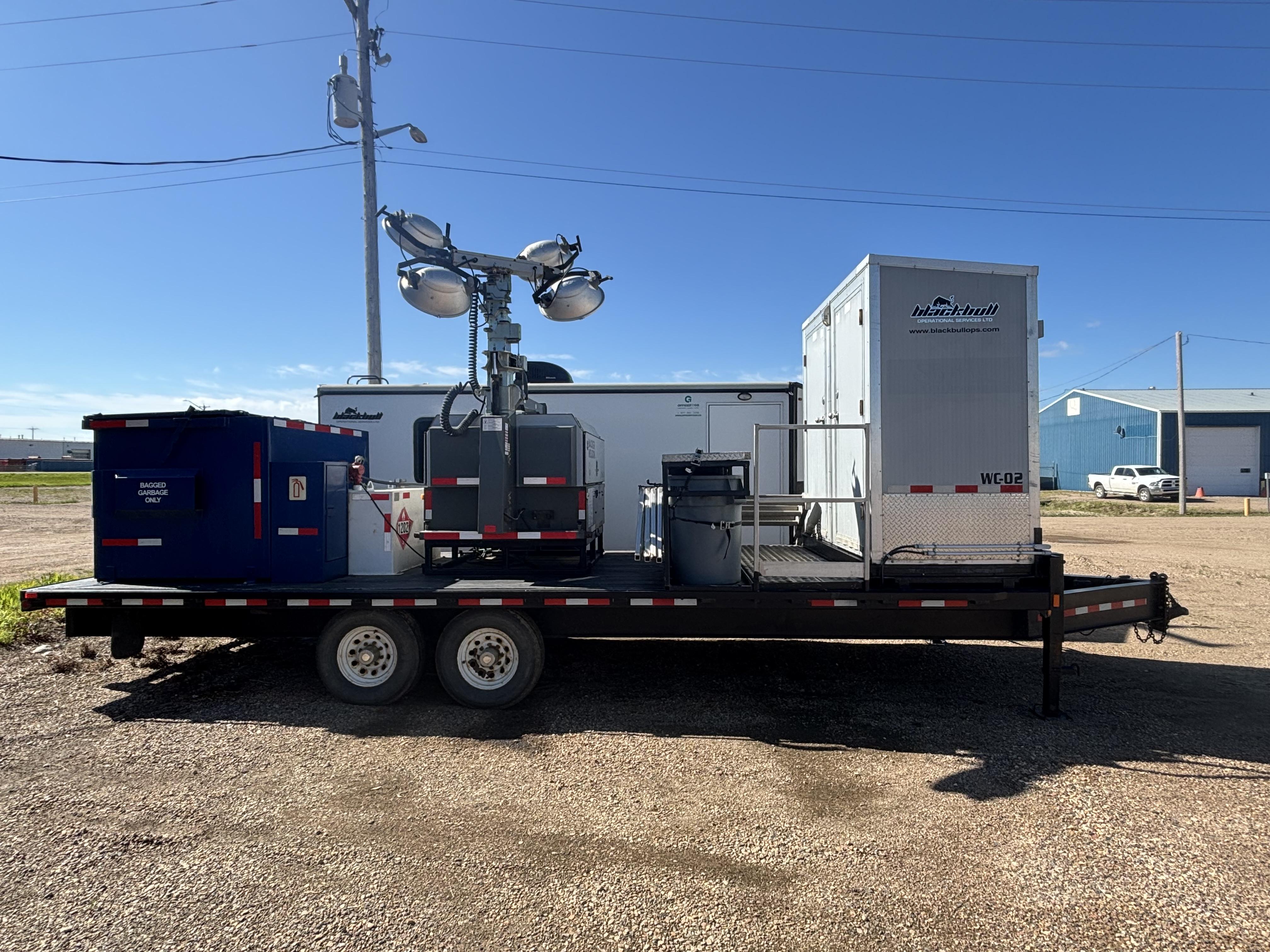 WC-02 Combination Trailer | All-In-One Jobsite Command Unit